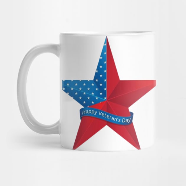 veterans day with american by Top beautiful design